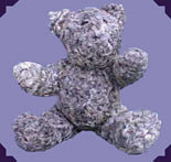 Bear made from Persian Lamb fur